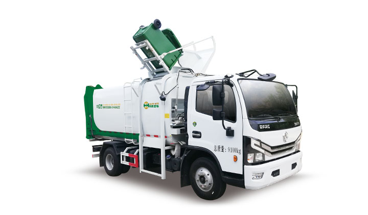 東風國六自裝卸式垃圾車QTH5090ZZZ 東風國六自裝卸式垃圾車QTH5090ZZZ