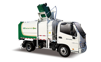 國(guó)六奧鈴7方側(cè)裝掛桶垃圾車(chē)QTH5047ZZZ