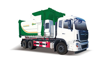 天龍國(guó)六勾臂式垃圾車(chē)QTH5253ZXX